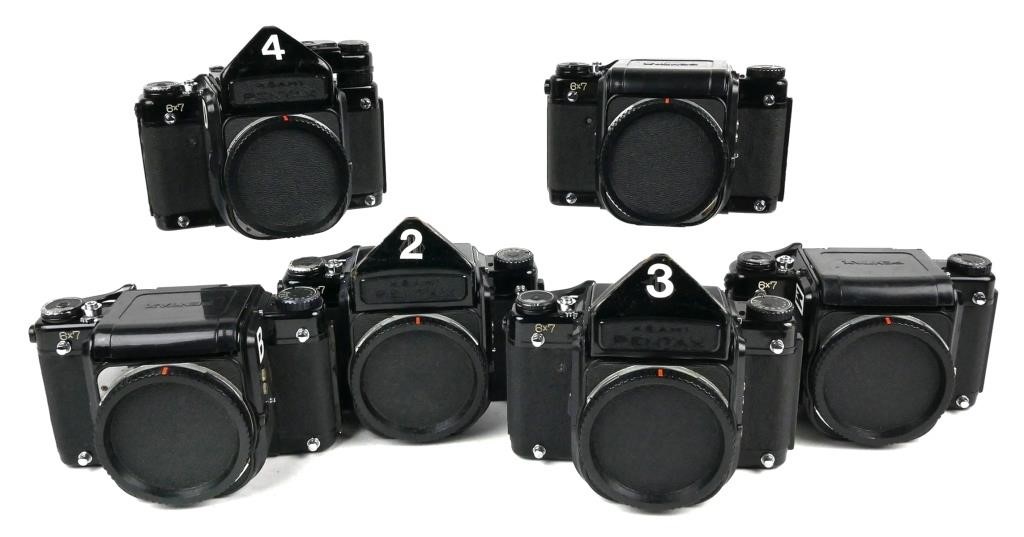 (6) PENTAX 6X7 CAMERA BODIES3 have