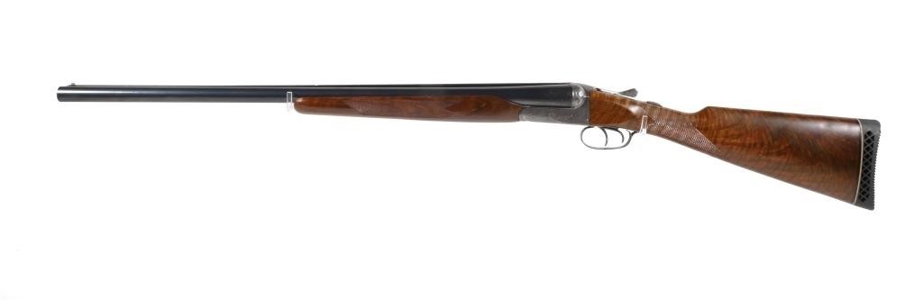 ANSLEY H. FOX DOUBLE BARREL 12 GA SHOTGUNA.H.