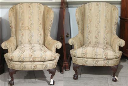 Pair of Chippendale style mahogany 4c9d8