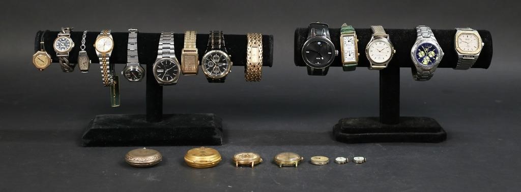 LOT OF WATCHES INCLUDING 800 SILVER 2fe29b