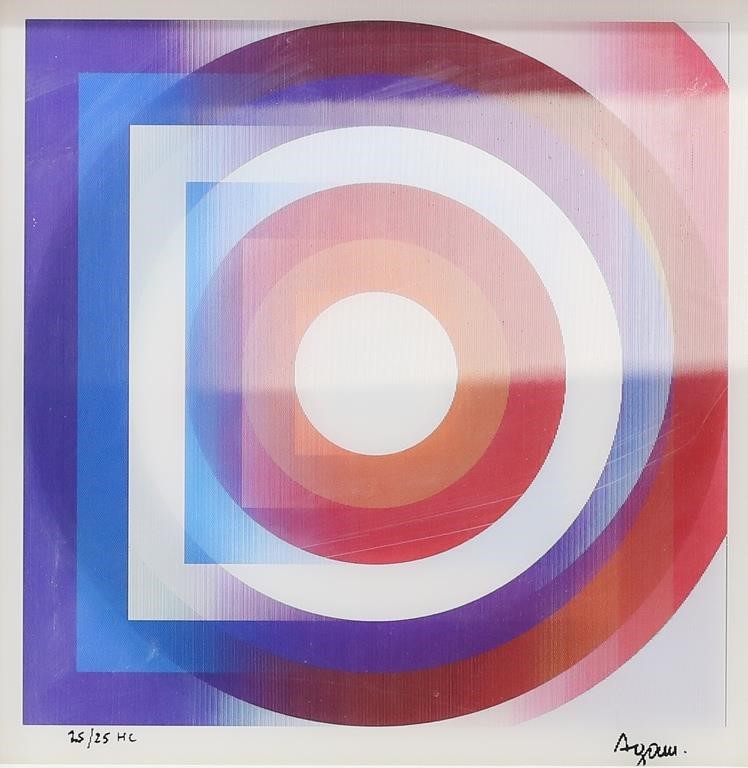 YAACOV AGAM AGAMOGRAPH ATYaacov