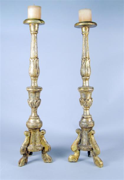 Pair of Continental giltwood altar 4c9e5