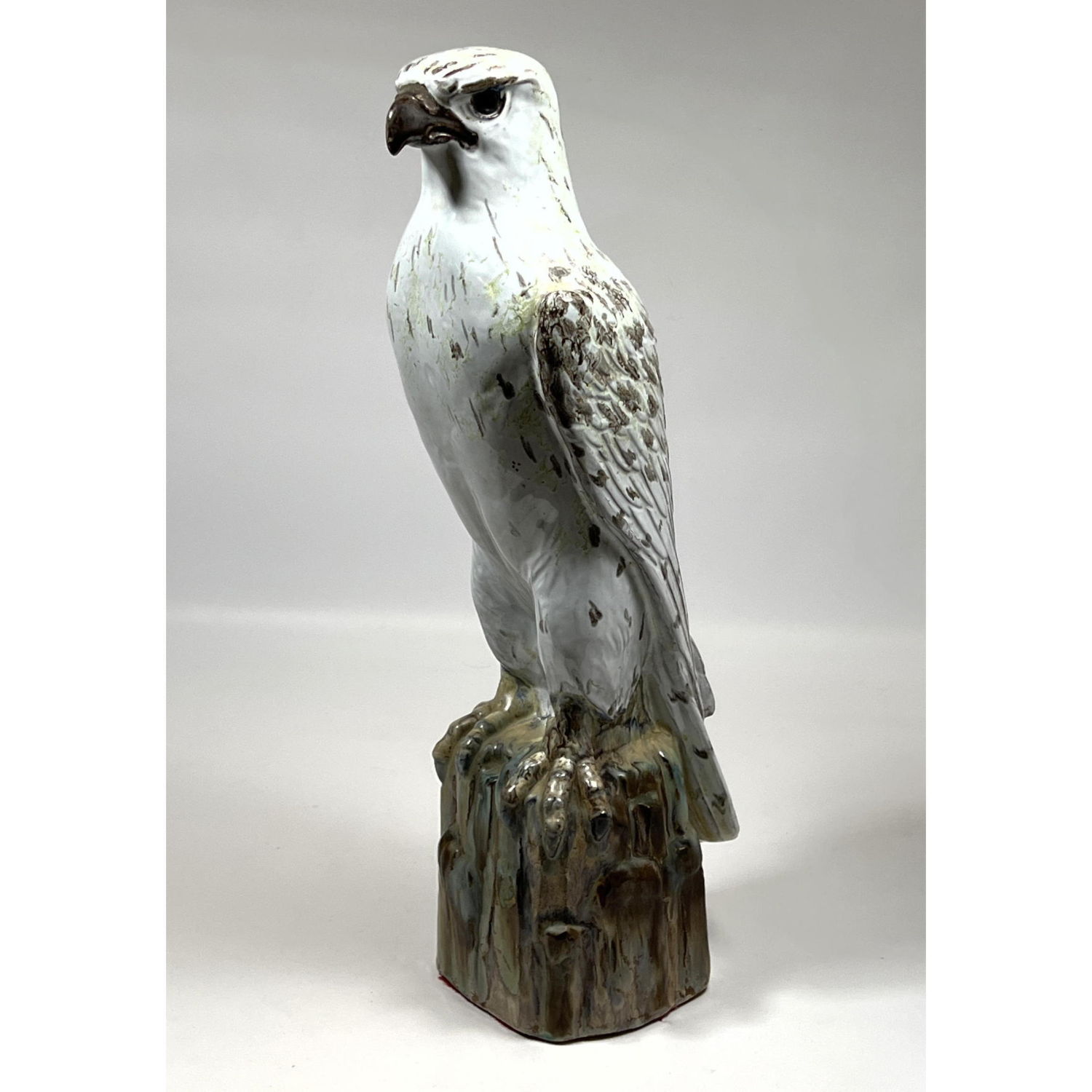 Glazed Pottery Bird of Prey Hawk 2fe3a8
