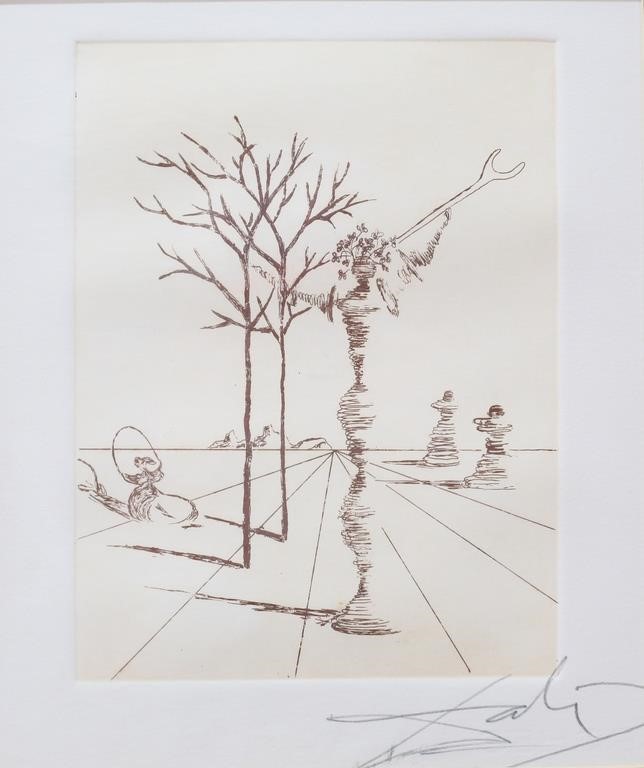 AFTER SALVADOR DALI ETCHING TREESAfter 2fe411