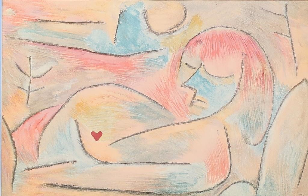 PAUL KLEE LITHOGRAPH L'HIVERPaul