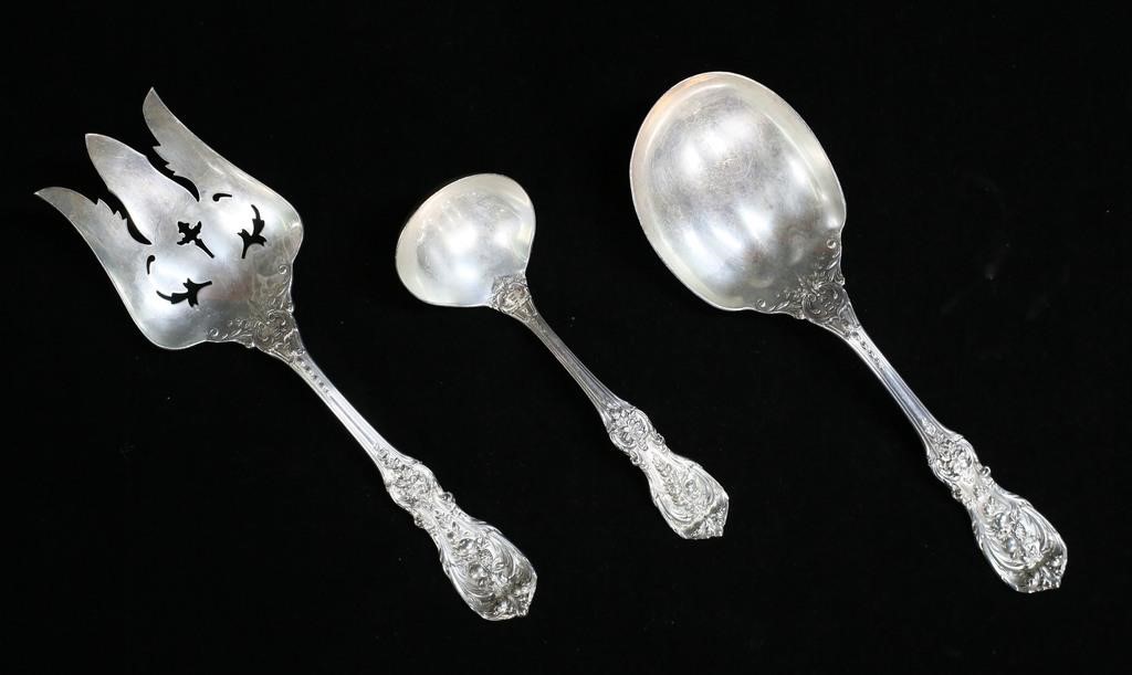 REED & BARTON STERLING SALAD SET