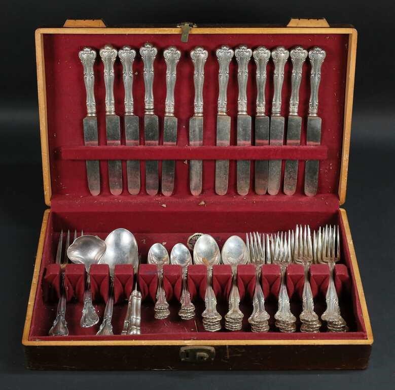62 PIECES GORHAM CROMWELL STERLING 2fe49e