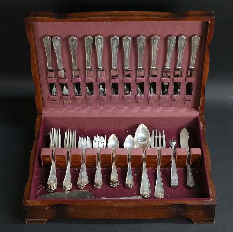 54 PIECE ALVIN 'MARYLAND' STERLING