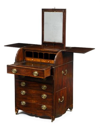 George III mahogany captain s desk 4ca17