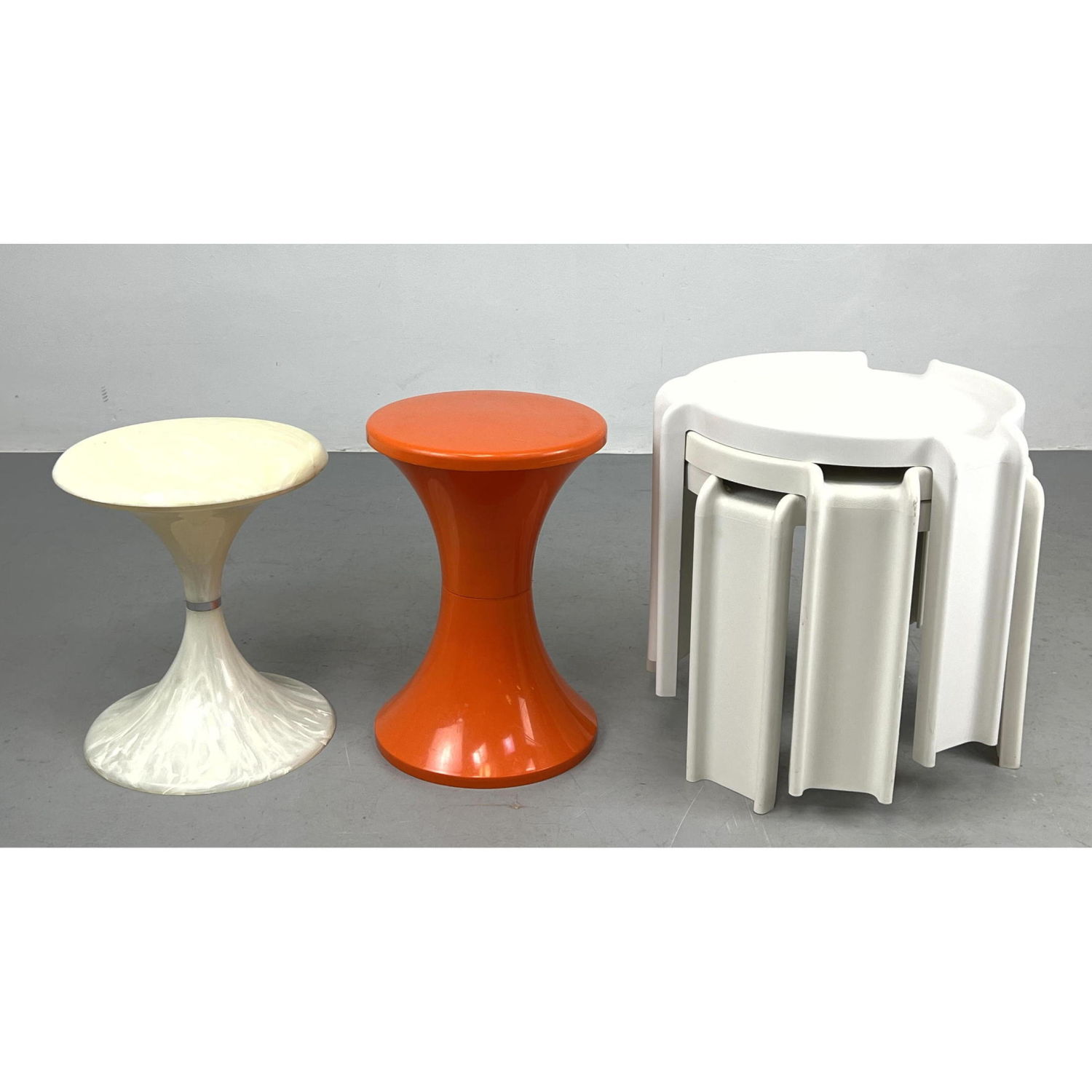 Pop Modernist Plastic Furniture.