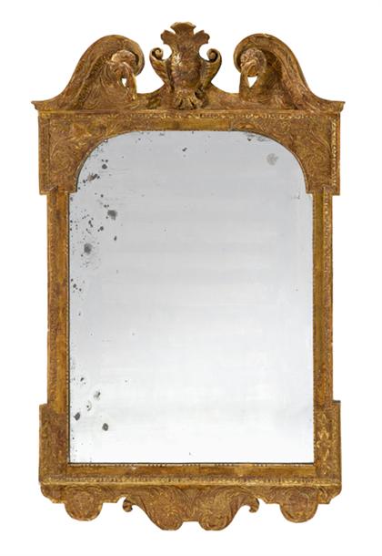 George II giltwood wall mirror 4ca27