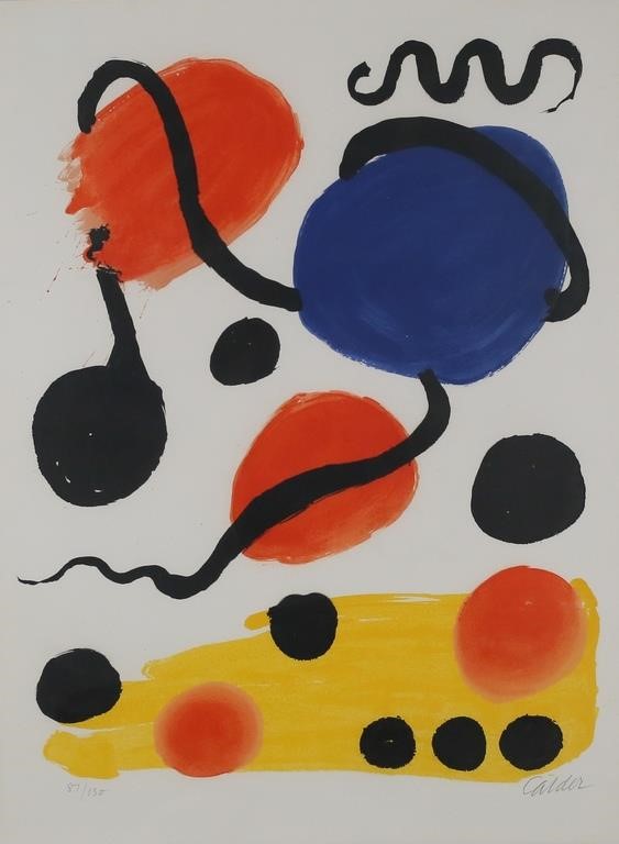 ALEXANDER CALDER CIRCLES COLOR 2fe5c5