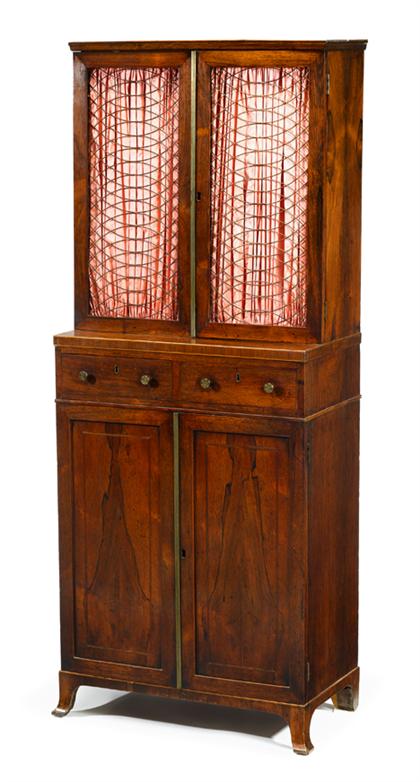 Regency rosewood cabinet early 4ca36