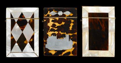 Collection of tortoiseshell and