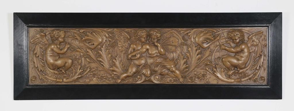CARVED ITALIAN BAROQUE STYLE WALL