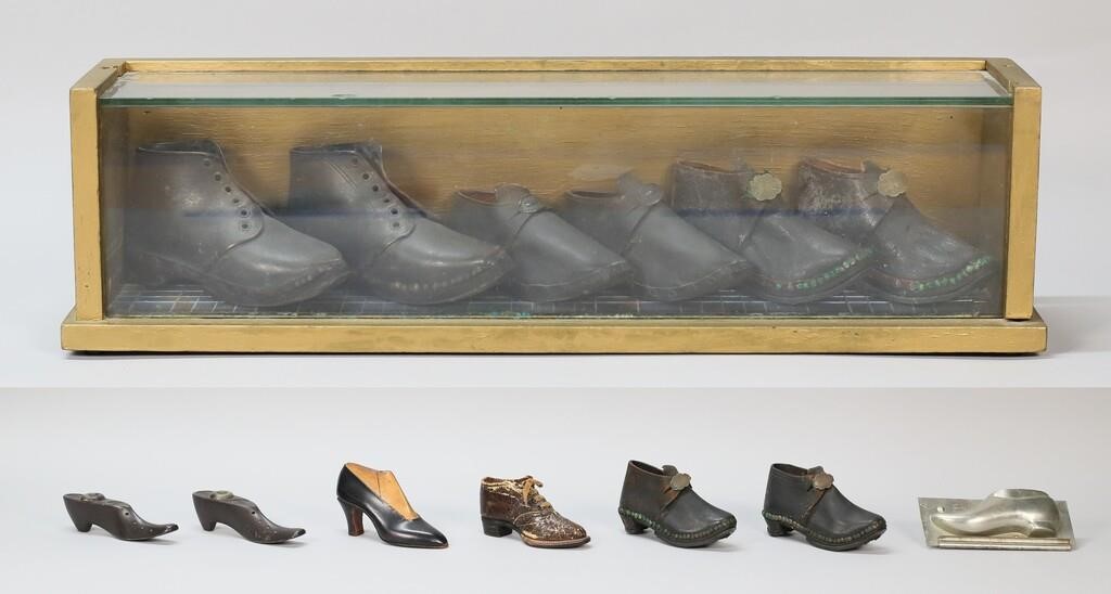 10 SALESMAN SAMPLE SHOES & DISPLAY