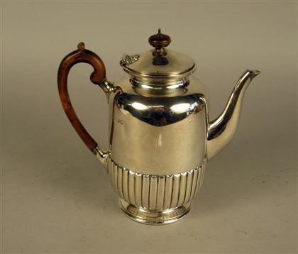 Victorian sterling silver coffeepot 4ca52
