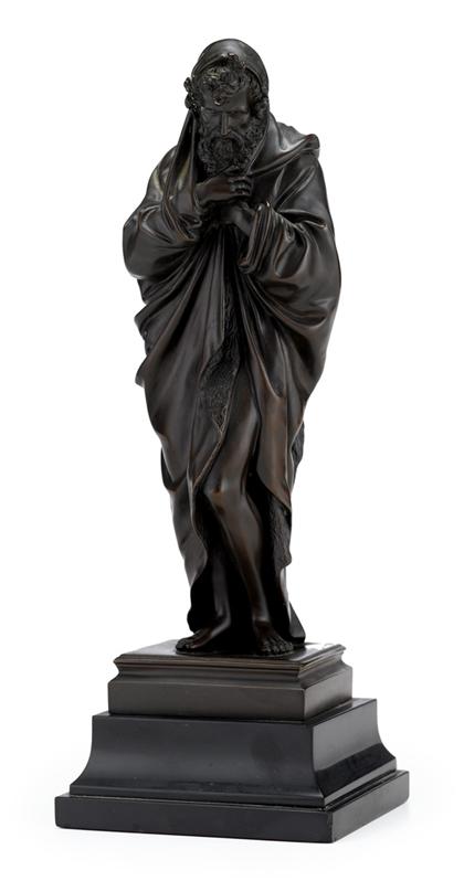 German bronze figure of a philosopher 4ca5a