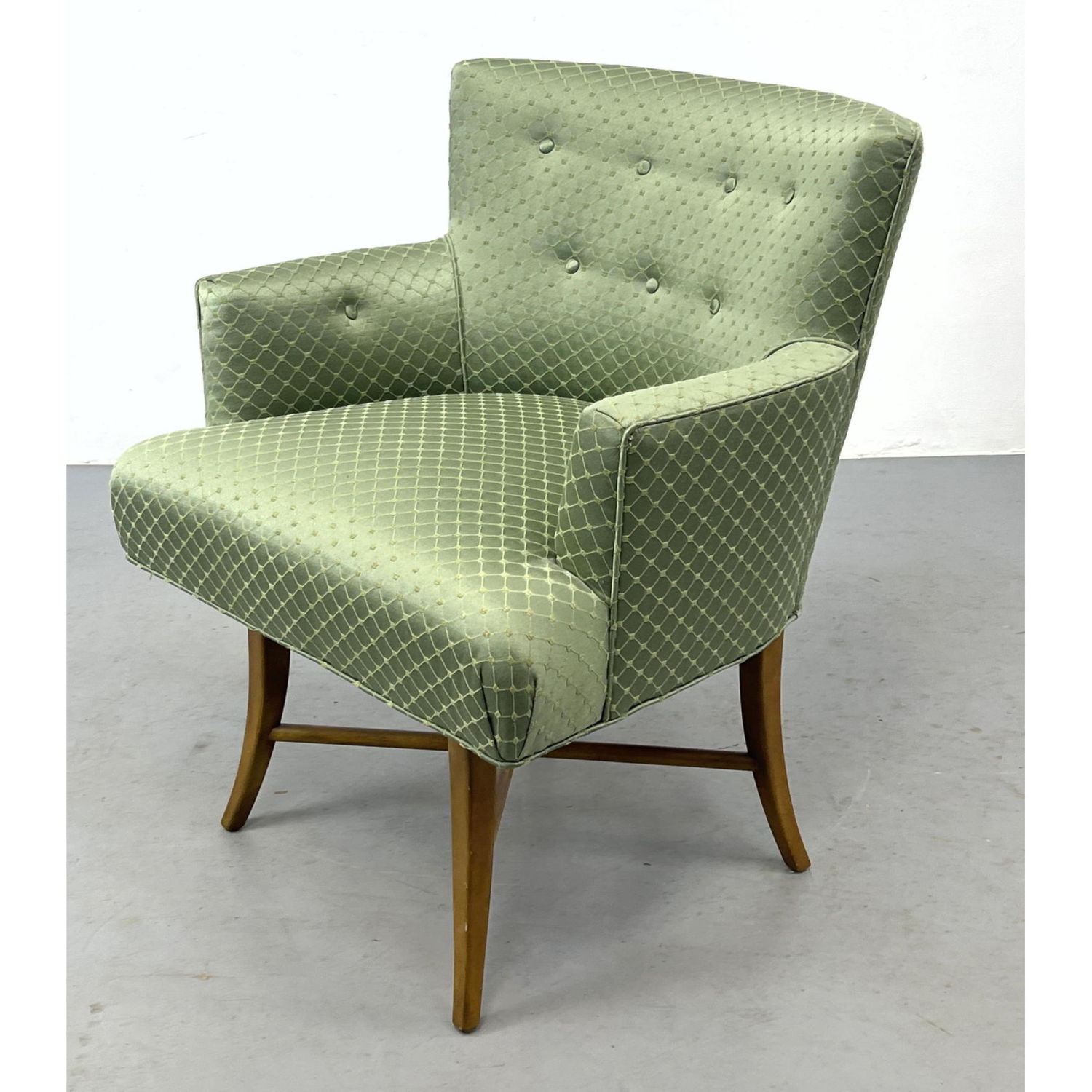 Upholstered Swivel Lounge Chair. Bland
