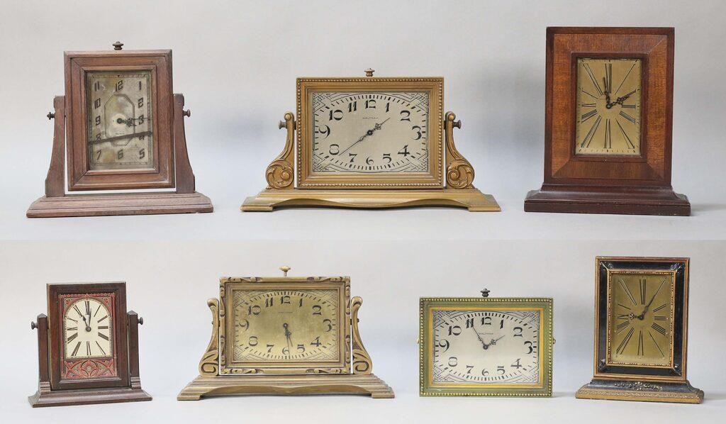 7 DRESSER & SHELF CLOCKS1 Shreeve, Crump