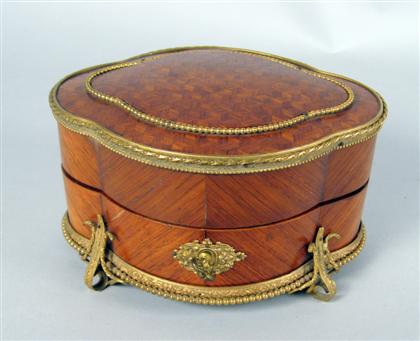 French kingwood and marquetry gilt 4ca62