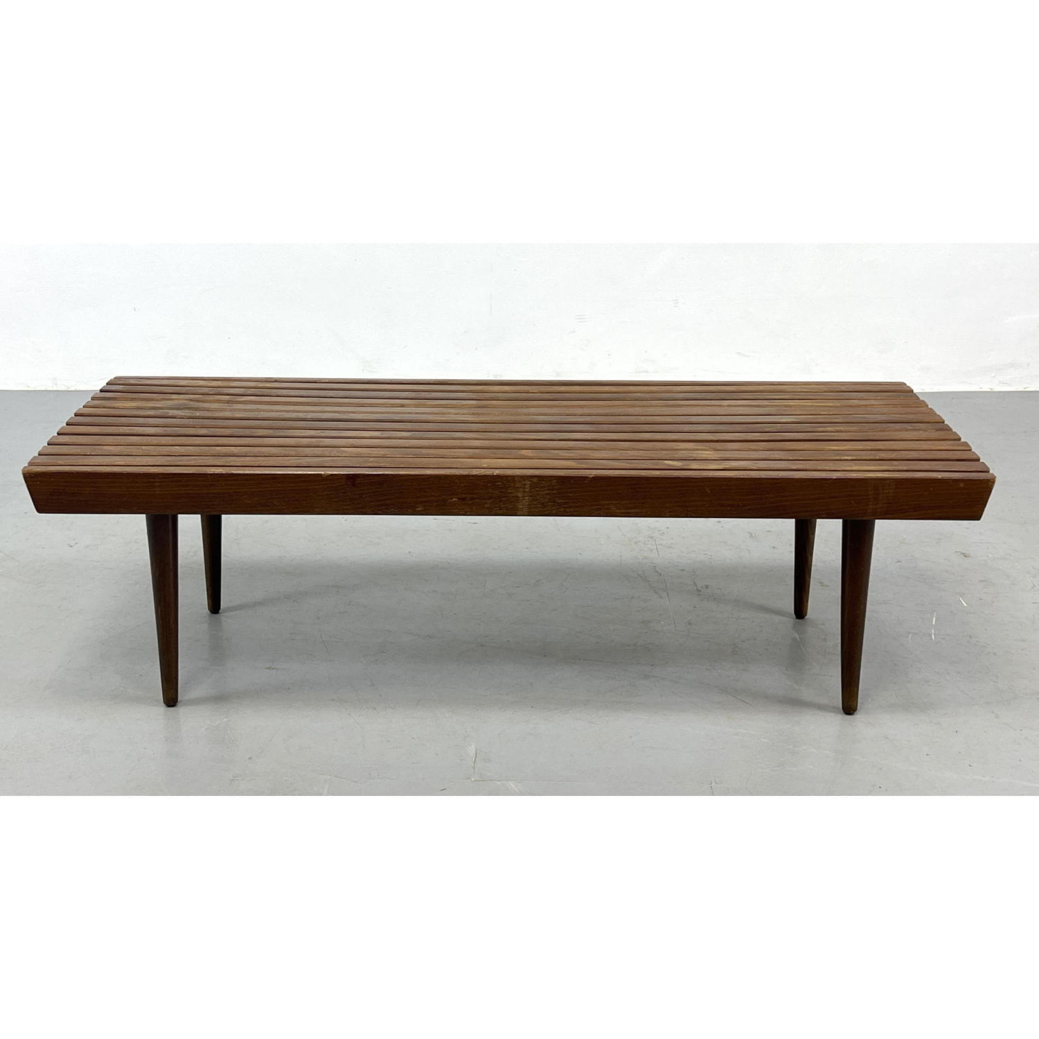 American Modern Slat bench Table  2fe7f0