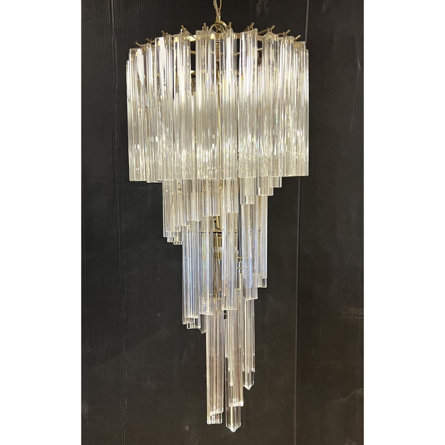 Camer Venini style Chandelier .