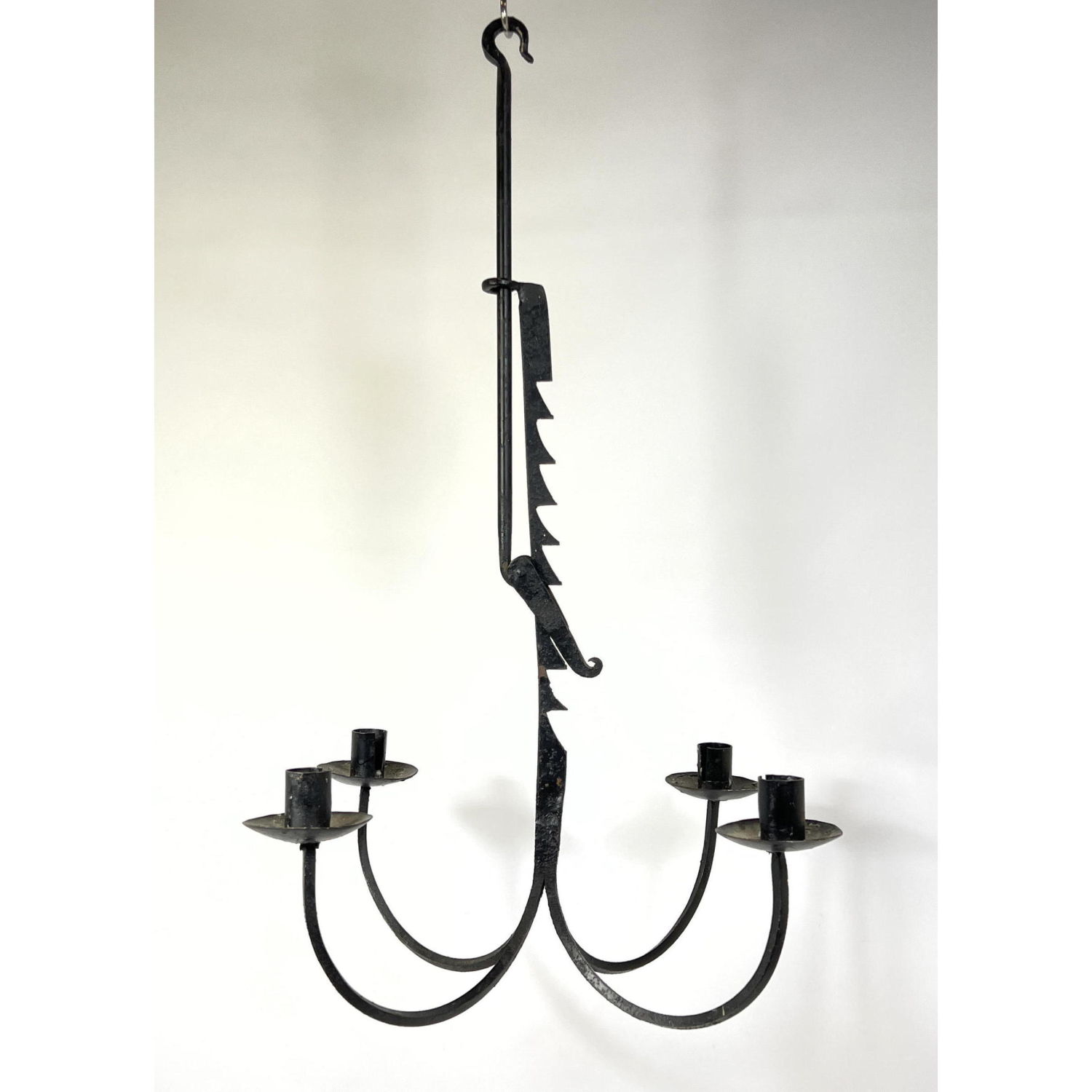Industrial style Iron candle Chandelier.