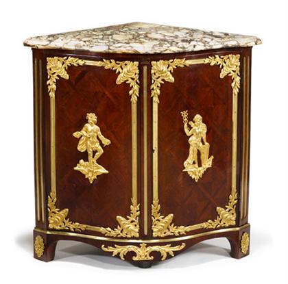 Louis XV gilt bronze mounted tulipwood 4ca73