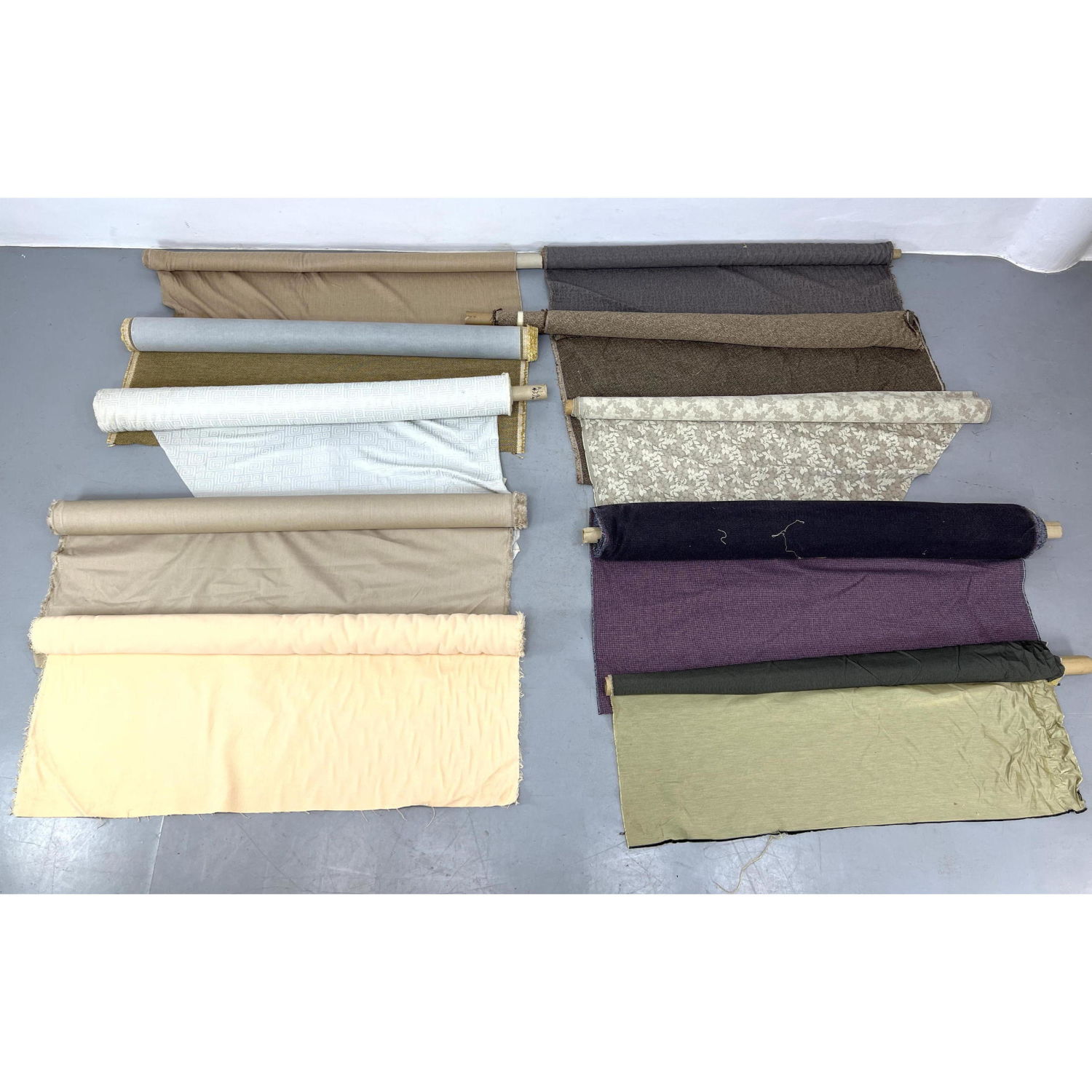 10 rolls fabric Upholstery Curtain  2fe8f4