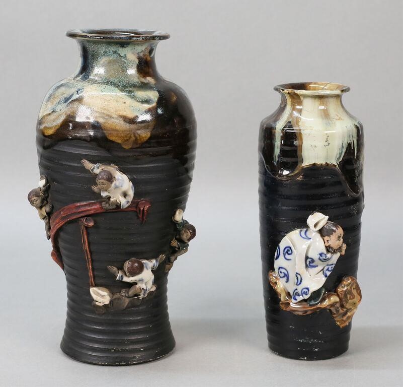 2 SUMIDA POTTERY VASES2 Sumida 2fe8ef