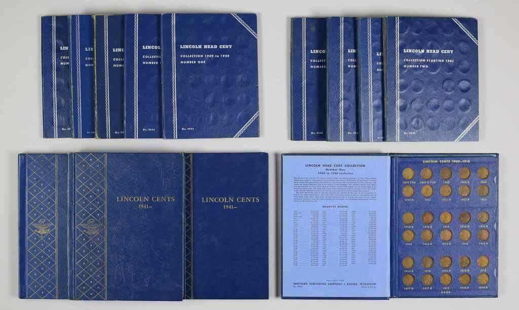 13 BOOKS OF LINCOLN CENTS 1909 196513 2fe925