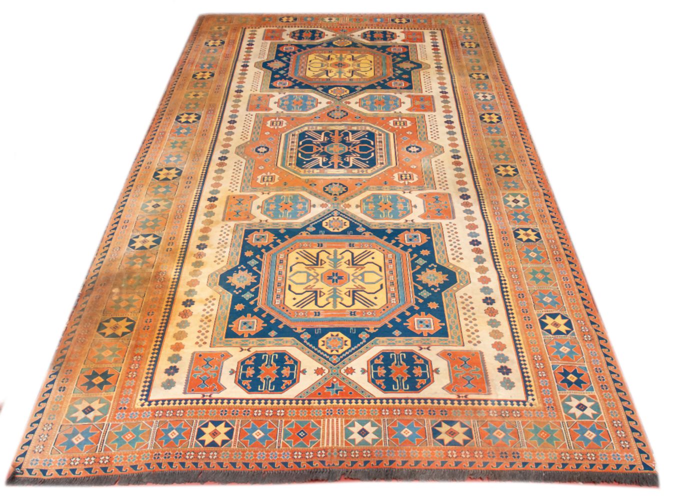 KAZAK RUG 11 X 7 Kazak rug with 2fc2e7