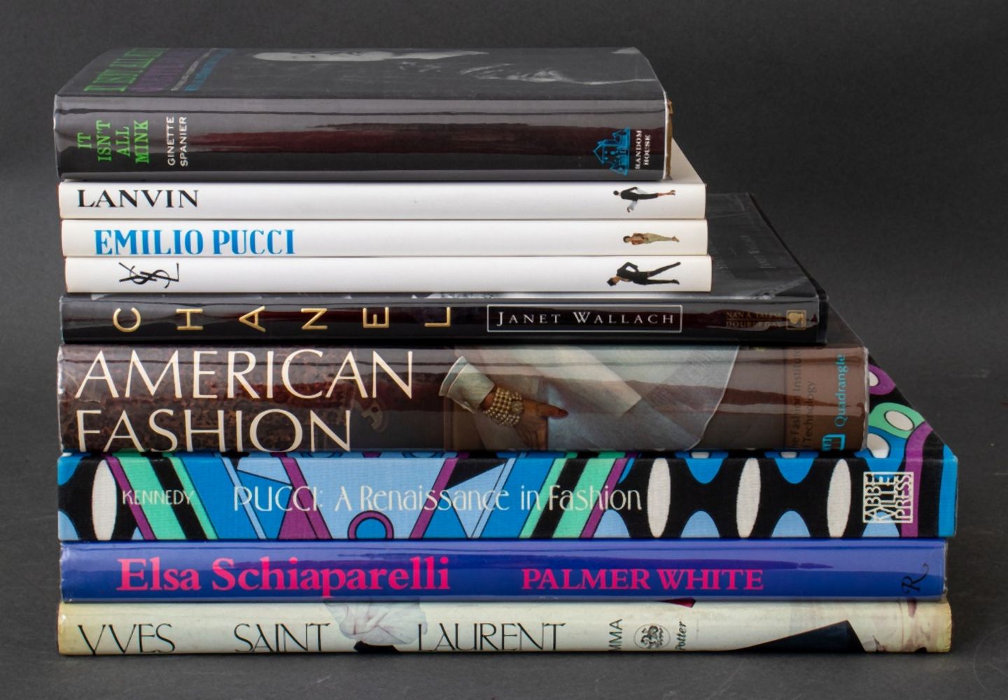 FASHION INTEREST BOOKS, 9 Group of books