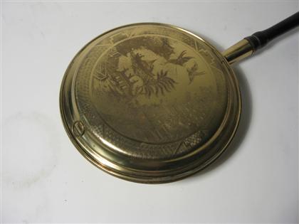 Brass bed warmer 20th Century 4c6b6