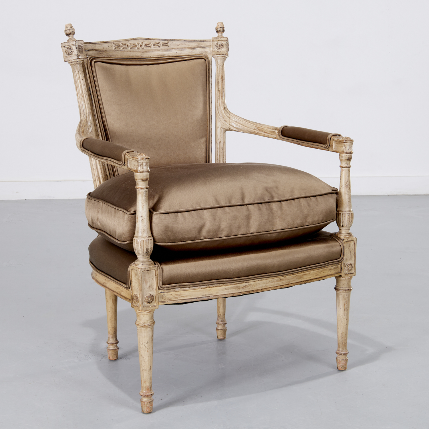 NICE LOUIS XVI STYLE UPHOLSTERED 2fc340