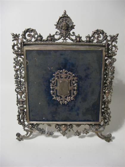 Renaissance Revival silvered metal 4c6bb