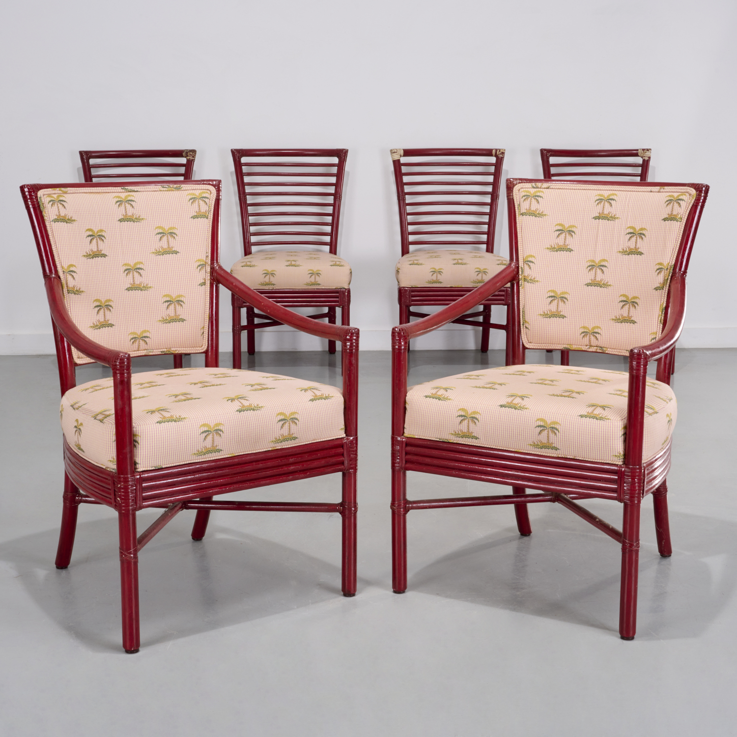 MCGUIRE, (6) CHAIRS SUPPLIED BY