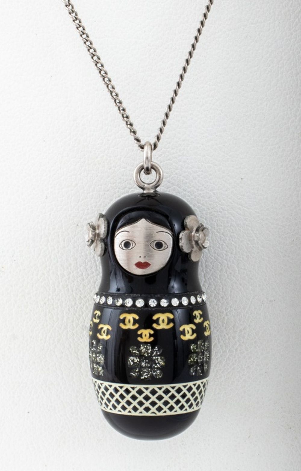 CHANEL RUSSIAN DOLL CHARM NECKLACE 2fc3d3