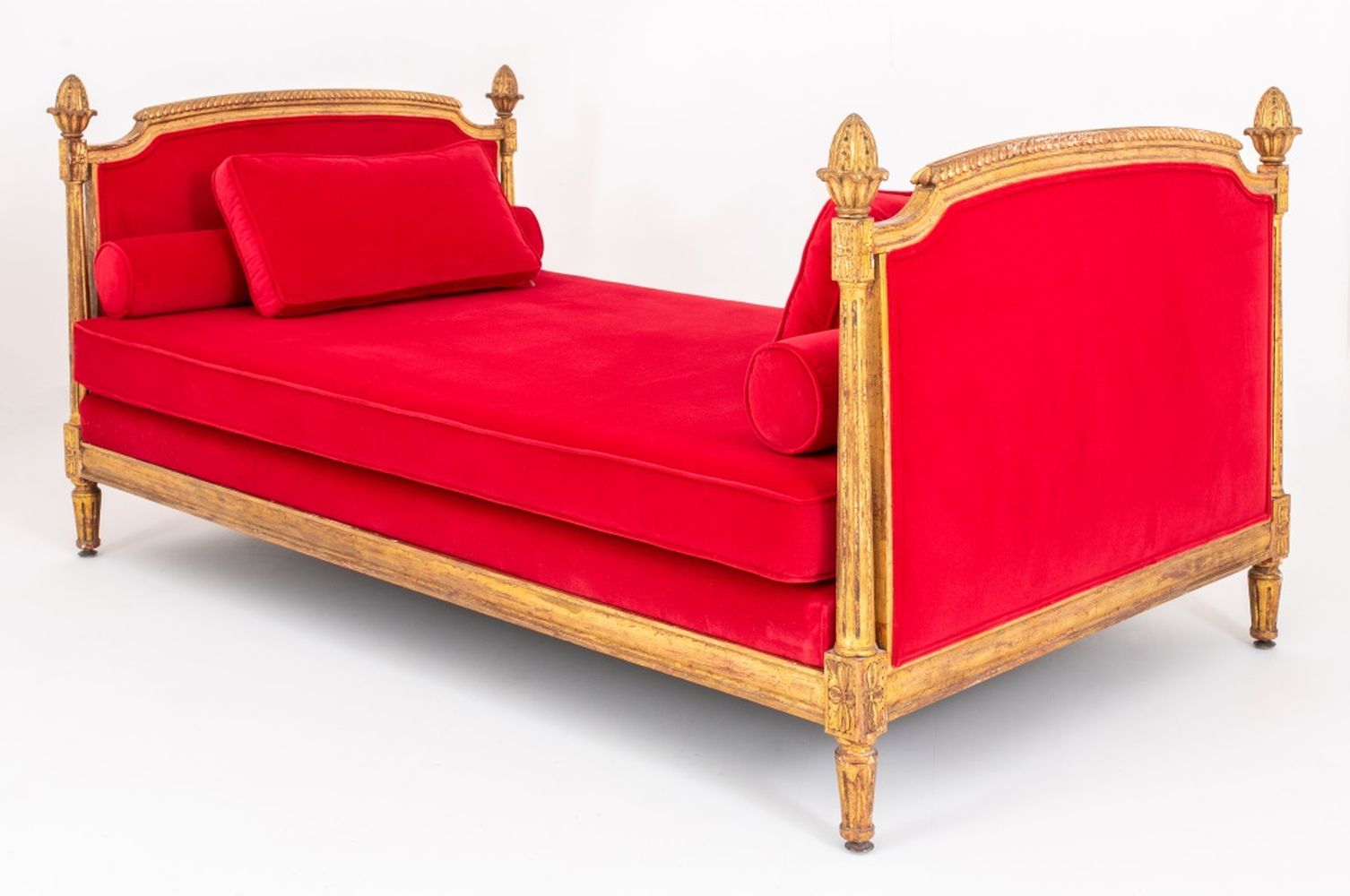 LOUIS XVI STYLE GILT WOOD DAYBED 2fc45f