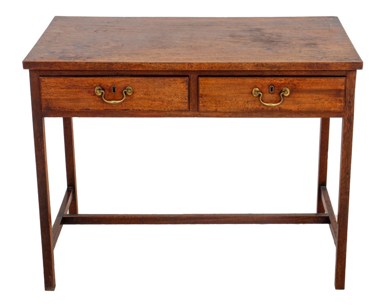 GEORGE III MAHOGANY WRITING TABLE,