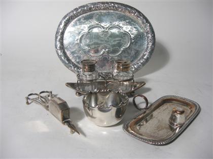 Collection of Sheffield and silver plate