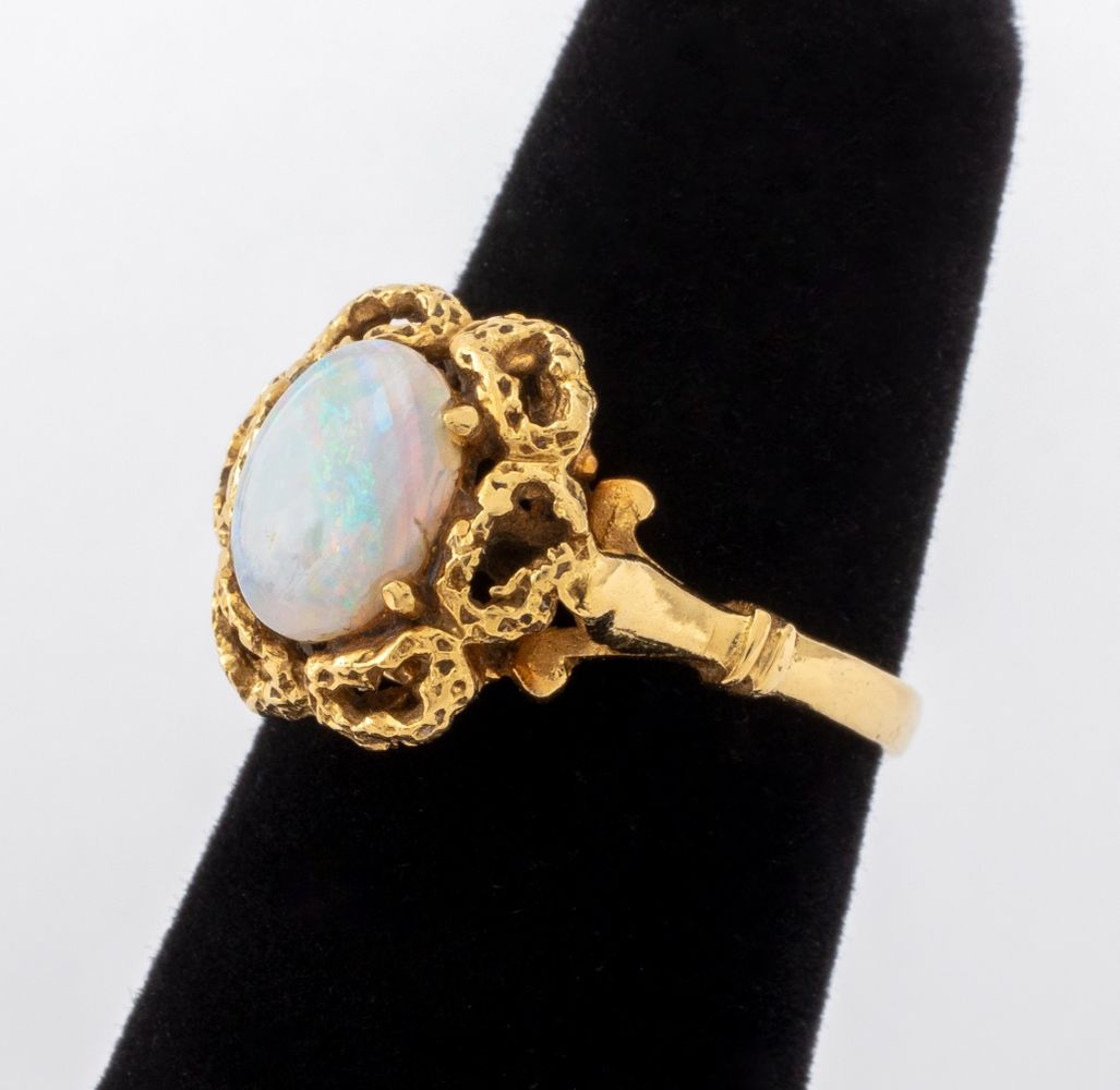 18K YELLOW GOLD OPAL RING Ring 2fc4be