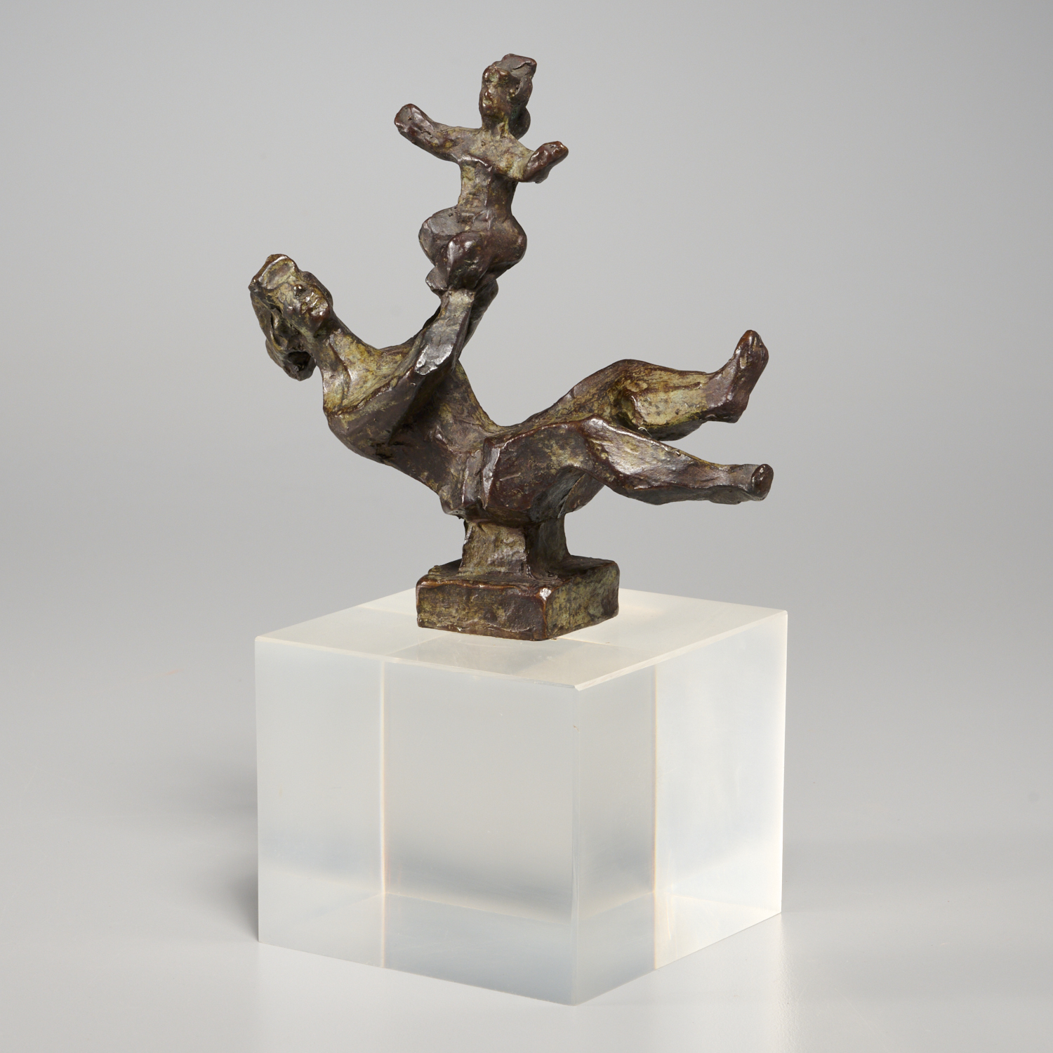 CHAIM GROSS, BRONZE SCULPTURE Chaim