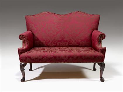 George III style small upholstered