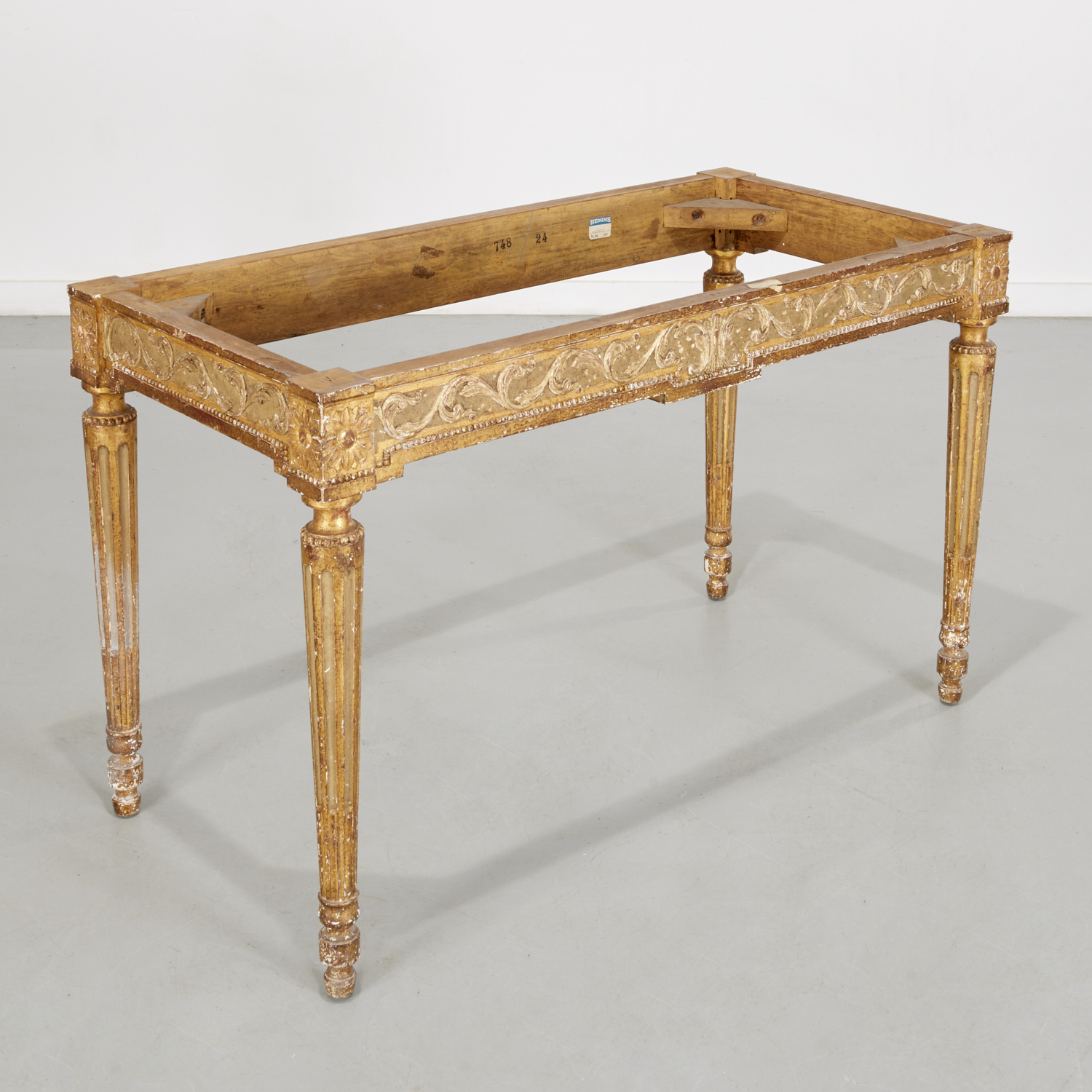 LOUIS XVI STYLE CONSOLE TABLE  2fc504