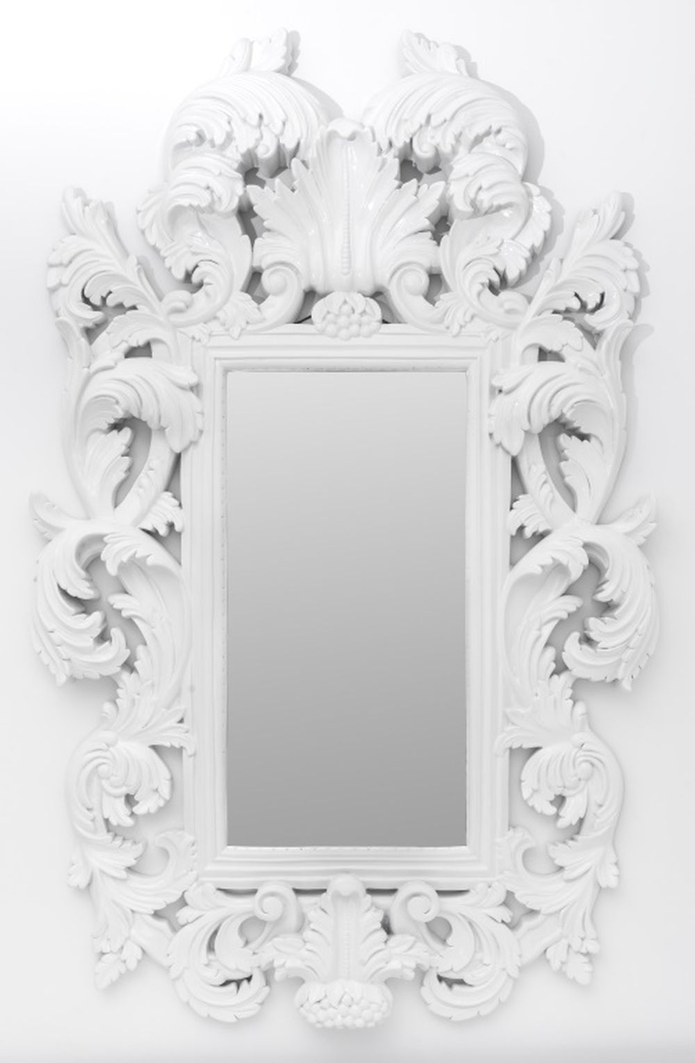 ROCOCO REVIVAL MODERN WHITE LACQUERED 2fc57a