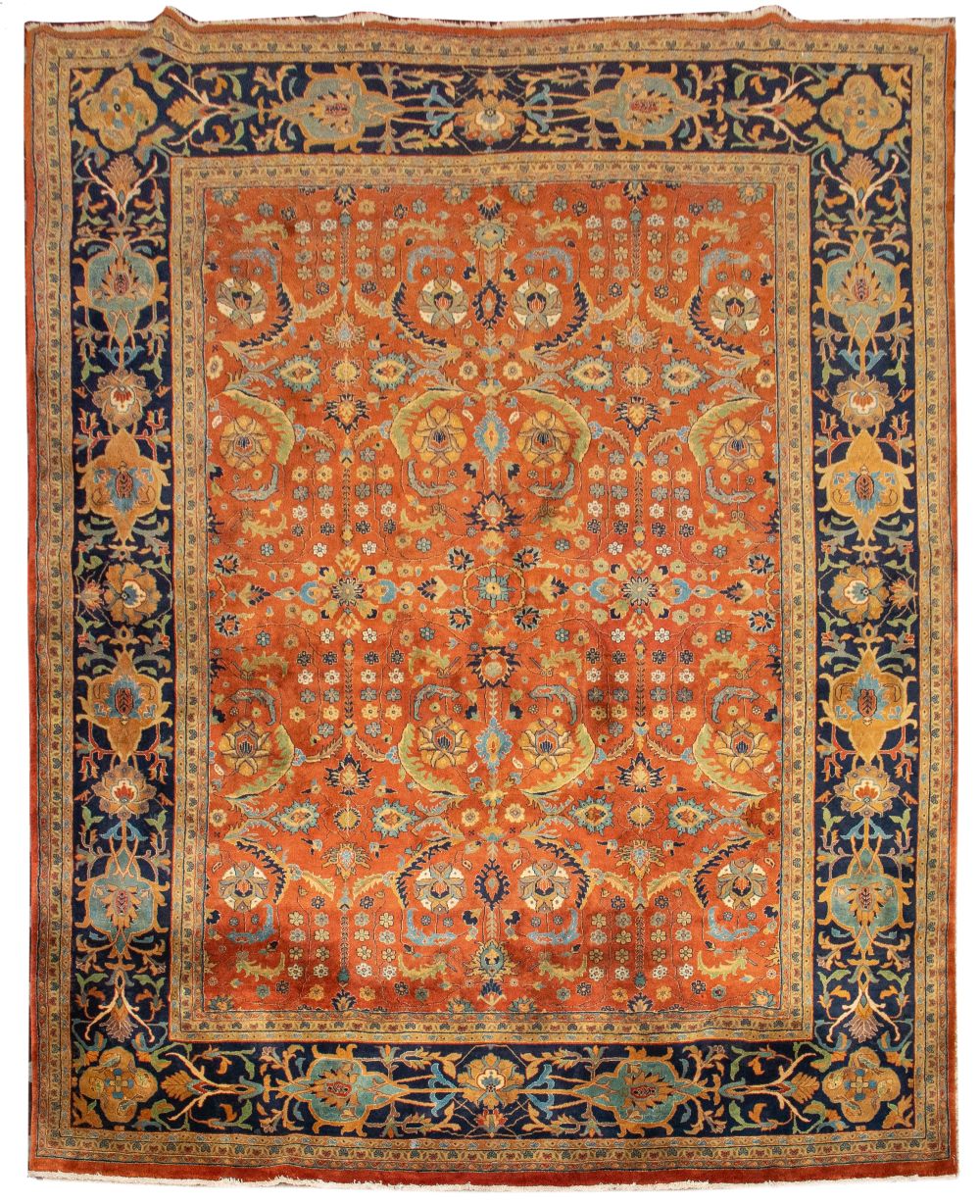 PERSIAN SAROUK RUG, 12' X 9' Persian