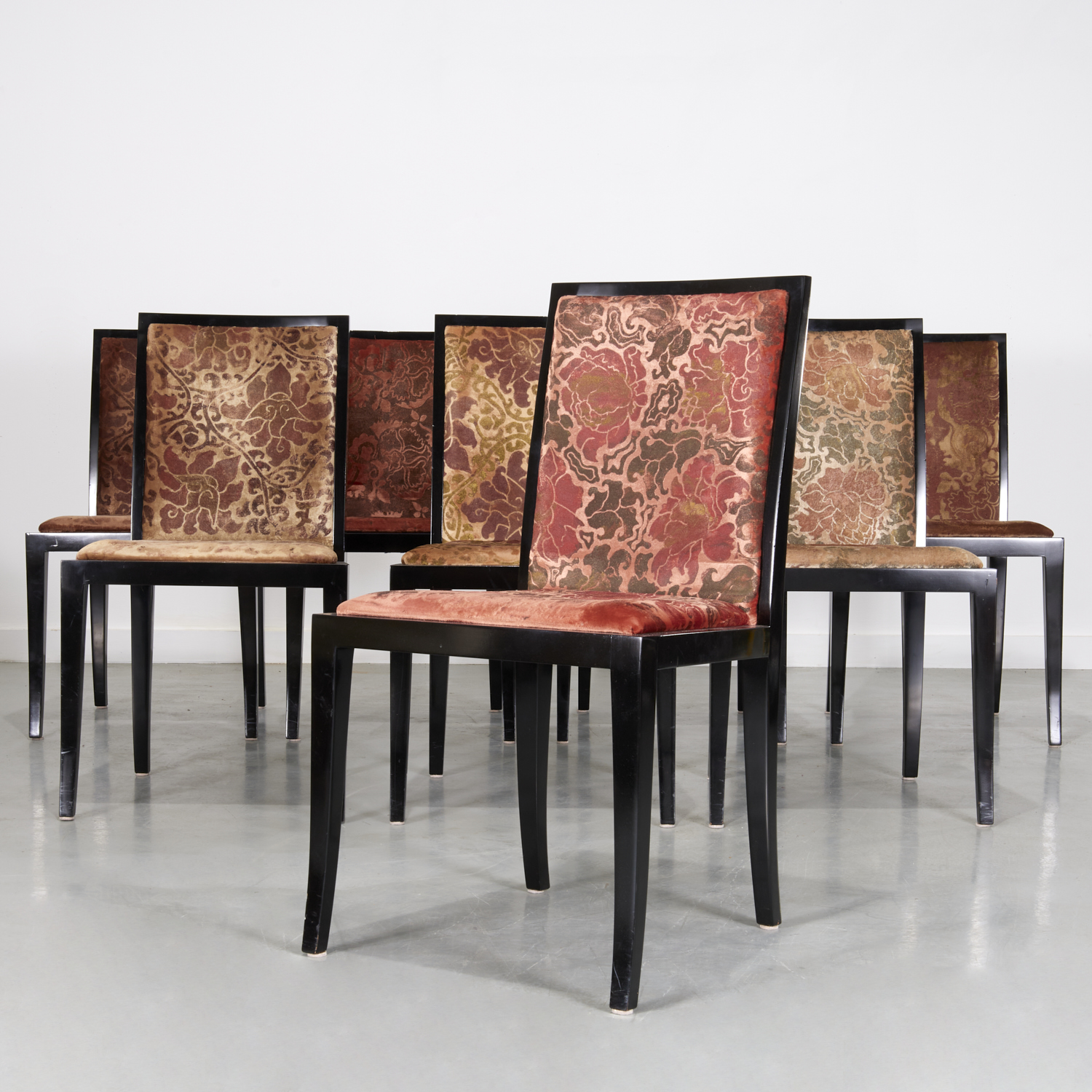 KENNETH WINSLOW, (8) DINING CHAIRS