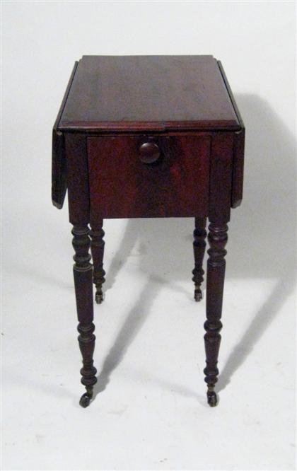 Classical mahogany sewing stand 4c702